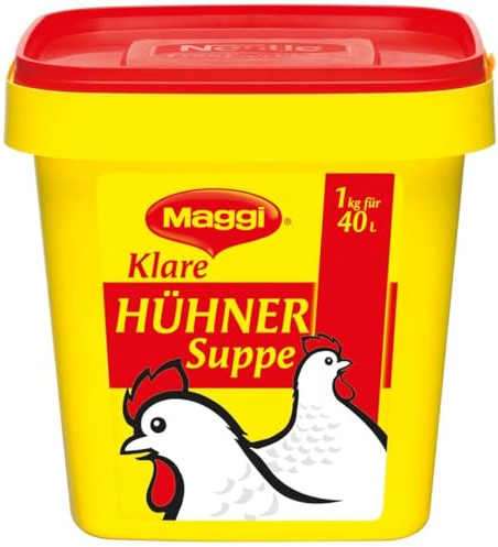 Maggi Klare Hühnersuppe (sofort löslich) 1er Pack (1 x 1kg Profi Box)