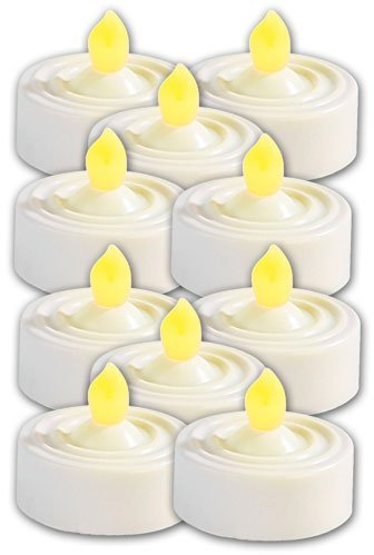 Lunartec 10 Bougies À LED Style Chauffe-Plat