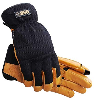 SSG Ride 'N Ranch Winter Glove - BLACK/TANSMALL/8