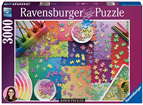 Ravensburger - Puzzle nel Puzzle, 3000 Pezzi, Idea regalo, per Lei o Lui, Puzzle Adulti