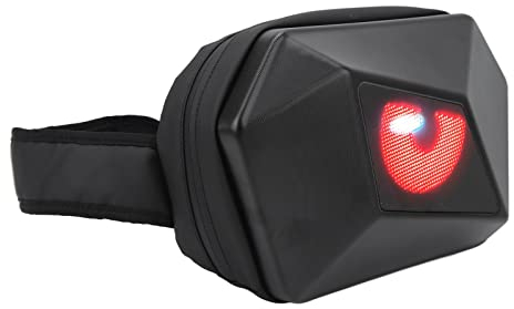 LED-Rucksack mit APP-Steuerung, Geburtstagsgeschenk, Motorrad-Rucksack, Wasserdichter Schulter-Reiserucksack, Laptop-Rucksack, Motorrad-Reitrucksack, Hartschalen-Reisetasche,