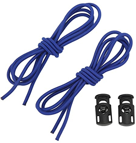 KIMISS Cinturino per Occhialini da Nuoto, Corda Gomma Elastica, Plastica 2 Pezzi, Cinturino per Occhialini da Nuoto in Gomma Elastica Kit di Sostituzione (Blu)