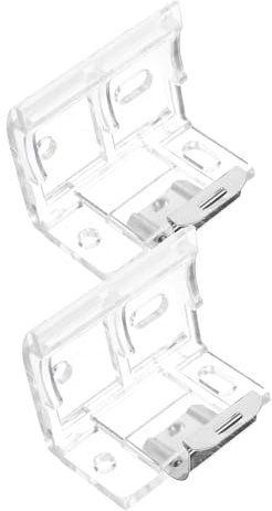 ABOOFAN Zubehör Für Vorhang-l-halterungen 25 Mm Lamellen-rollohalterungen Zur Wandbefestigung Obere Und Seitliche Befestigungshalterungen