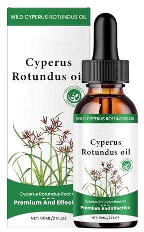 Generic Cyperus Rotundus Oil, 100% Natural Nut Grass Oil For Hair Removal, Reduces Body Hair Growth