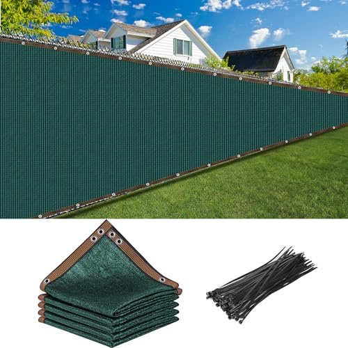 ASMIZ Brise-Vue de Jardin 1,5 x 15 m, Toile de Protection Extérieure Anti-Vent avec Attaches Câbles, Écran de Confidentialité pour Clôture, Plantes, Terrasse, Balcon, Mur Extérieur (Vert)