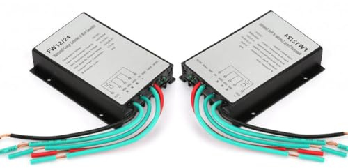 AISINILALAO Controlador De Carga Eólica MPPT Automático De 1200 W A 3000 W para Aerogeneradores De 12 V/24 V/48 V, Regulador Solar De Baja Velocidad del Viento,48V