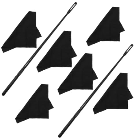 VICASKY Flötenreinigungsstab und Mikrofasertuch zur Innenreinigung und Pflege von Flöten für Musiker und Anfänger
