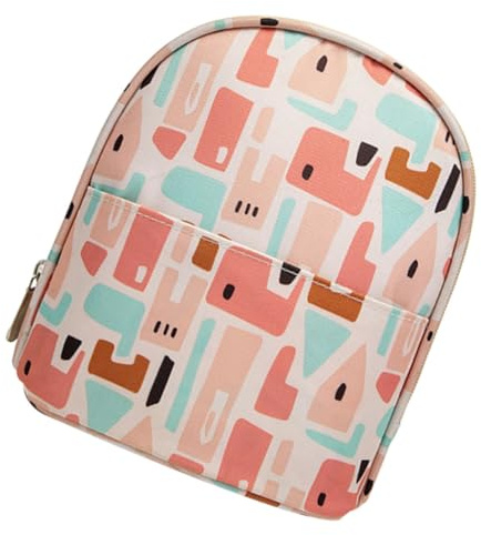 OFFIGAM Borsa Termica per Biberon in Poliestere Rosa Portatile Capacità Grande per Conservazione lungo Termine per Uscire e Campeggio
