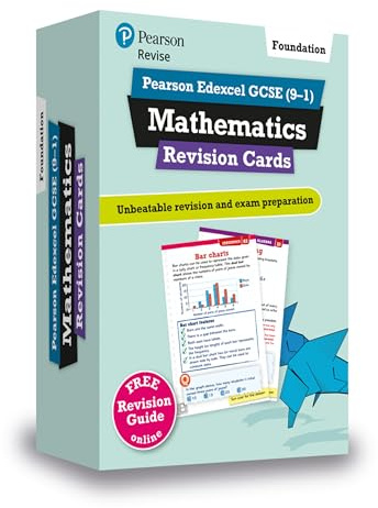 Pearson REVISE Edexcel GCSE Maths (Foundation) Revision Cards - for 2026, 2027 exams