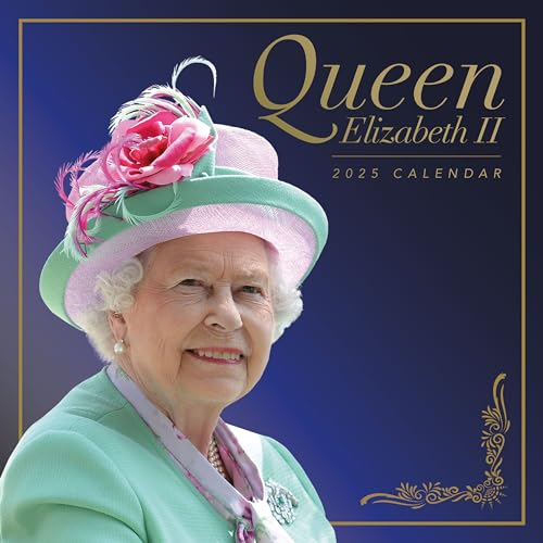Queen Elisabeth II – Königin Elisabeth II 2025 – Wand-Kalender: Original Carousel-Kalender [Mehrsprachig] [Kalender] (Wall-Kalender)