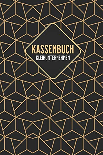 Kassenbuch: Einfaches Kassenbuch für Kleinunternehmer und Vereine - 120 Seiten - Schwarz