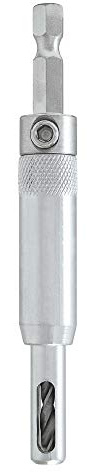 Trend Snappy 3.5mm Self-Centring Drill Bit Guide, Perfect for No10 Screw Countersunk Fittings, Quick Release Compatible, SNAP/DBG/9 | Accurate 3.5 mm Self-Centring Drill Guide For No10 Countersunk Screws And Quick Release Chucks, SNAP/DBG/9