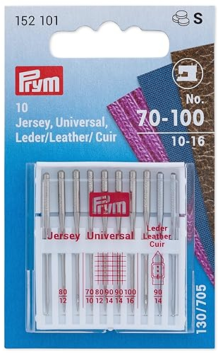 Prym Nähmaschinennadeln – Standard – Nr. 70 – 100 x 10 Stück