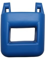 TALAMEX Treppenfender 4 Stufen Blau