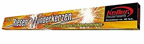 200 Wunderkerzen 30cm Brenndauer 60 Sekunden - 20 Packungen a = 10 Stück