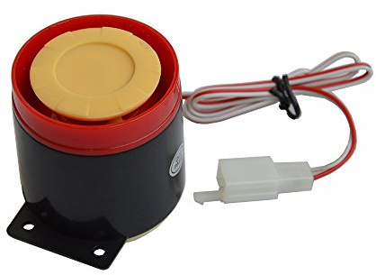 Sirena de bocina para sistema de alarma de motocicleta SPY de 2 vías