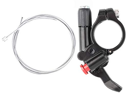 Bloqueo remoto de bicicleta, Palanca de Bloqueo Remoto de Horquilla de Aleación de Aluminio Mando Bloqueo Remoto Accesorios reemplazo para Ciclismo de Bicicletas de Montaña de Carretera