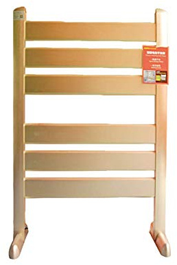 KLZUOPT Toallero con calefacción eléctrica Toallero con calefacción, de pie, móvil, sin Perforaciones, baño, hogar, calefacción y Estante de Secado, aleación de Aluminio, 90 W