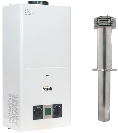 Static Caravan Ferroli Pegaso 6 Litre Lpg Water Heater with Flue Cointra CPA 6