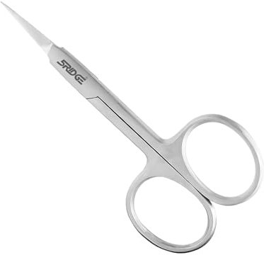 Forbici professionali per unghie, in acciaio inox, curve, per cuticole affilate, per manicure e pelle morta, per tagliare sopracciglia, peli del naso, cura delle unghie delle mani e dei piedi
