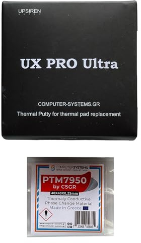 PTM7950 by CSGR & UPSIREN UX PRO 20g Set – Ultimate Thermal Solution for CPUs and GPUs