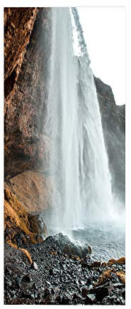 FYRHLH 3D Türaufkleber Wasserfall Türtapete selbstklebend Fototapete Türposter Türfolie Türsticker PVC Wasserfest Wandbild Für Wohnzimmer kinder bad Schlafzimmer B100 x H200cm