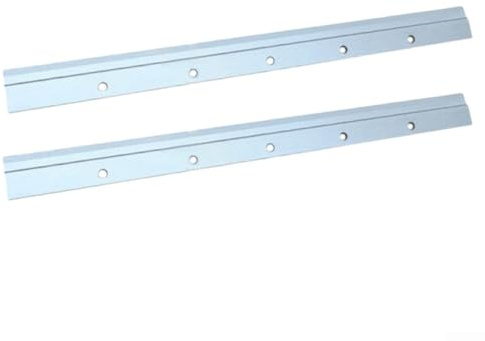 Strisce in alluminio con profilo a Z unico per montaggio a parete per lavagne pubblicitarie e opere d'arte con ganci nascosti e finitura antiruggine (30,5 cm)