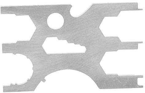 UMDHAIYI Multitool zum Tauchen, 316 Edelstahl, geometrisches Design, tragbar, leicht, Atemregler-Reparatur und Wartung, Notfallausrüstung mit häufig verwendeten Werkzeugen