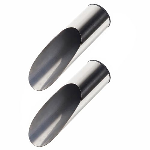 Pala de tierra para plantas, 2 piezas de acero inoxidable, herramientas de jardín para bonsái, suministros de jardinería para plantas suculentas, L