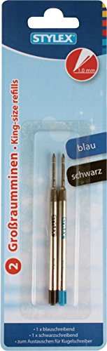 Grossraumminen, 2 Stück, schwarz + blau