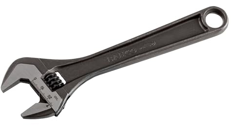 Bahco 8070 Black Adjustable Wrench, 150mm Length