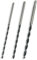 Set di punte da trapano a percussione per il legno, lunghezza: 30 cm, per travi, elicoidali
