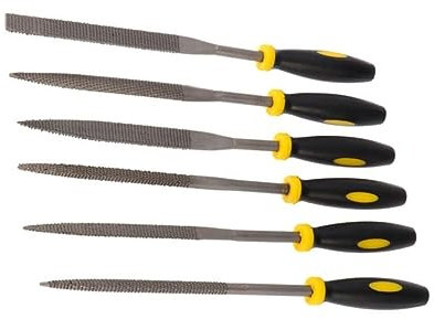 Mini Râpe À Bois 6 En 1 140 X 3 Mm Pour Bois Cuir Métaux Plastiques Poignée Confortable