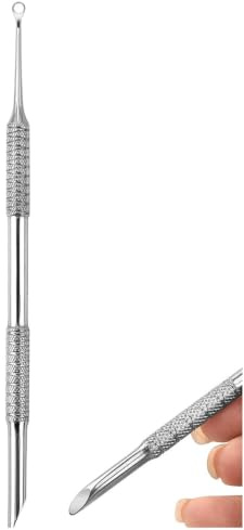 Wjelet Nail Loop Tool Staleks Pusher 2-in-1 Cuticle Remover Tool Coil Pusher 2 Substitute for STALEKS PRO Expert 51/2 Lifts and Removes Cuticles