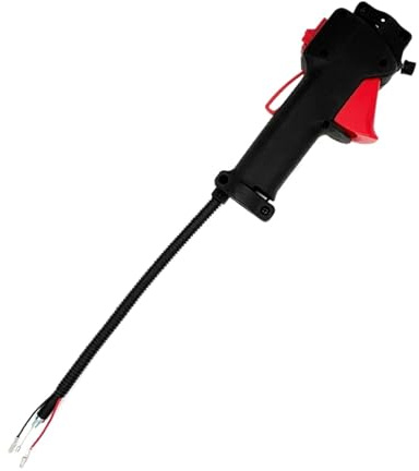Rynplex Maniglia interruttore grilletto acceleratore con cavo corto sega for rami alti Interruttore dell'acceleratore del tosaerba