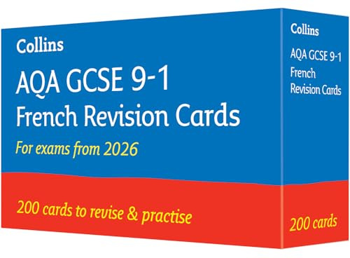 AQA GCSE 9-1 French Vocabulary Revision Cards: Ideal for the 2026 and 2027 exams (Collins GCSE Grade 9-1 Revision)
