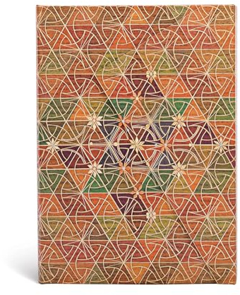 Paperblanks Notizbuch mit Lesebändchen & Innentasche | Metta | Midi (180 x 130 mm) | 144 Seiten | Liniert