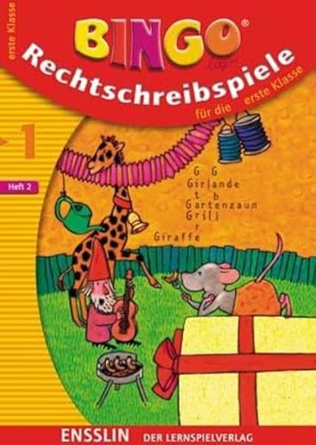 BINGO logo, Rechtschreibspiele, neue Rechtschreibung, Neuausgabe, Bd.1, Für die erste Klasse