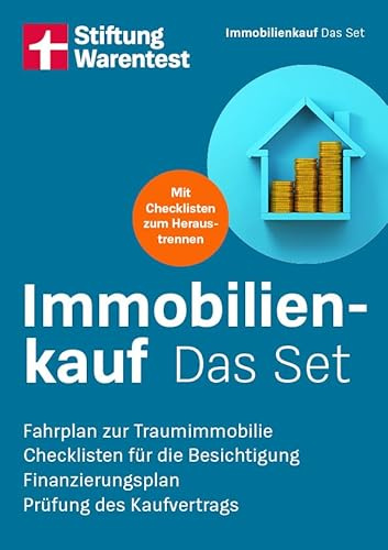 Immobilienkauf - Das Set - Von der Suche bis zum Eigentumsübergang: Fahrplan zur Traumimmobilie, Checklisten für die Besichtigung, Finanzierungsplan, Prüfung des Kaufvertrags