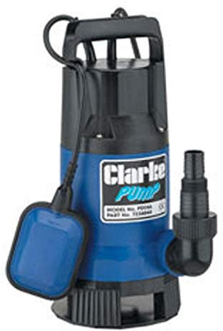 Clarke 7236044 Dirty Water Pump With Float Switch 230v 216 Litre per min by International,Black