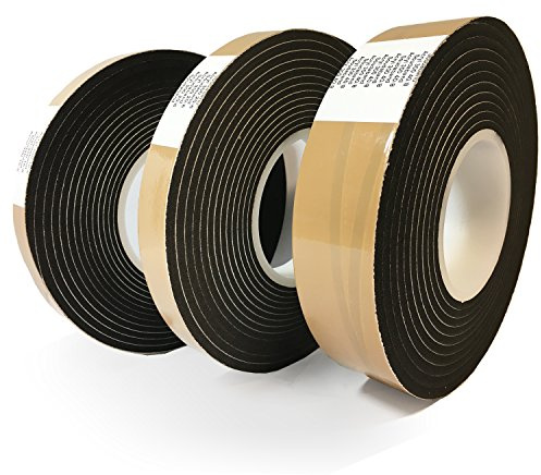 Panorama24 10m Komprimierband Acryl 300 15/3, Bandbreite 15mm, expandiert von 3 auf 12mm, anthrazit, Fugendichtband Kompriband Fugenabdichtung Dichtungsband Fensterdichtband Quellband Fugendichtband