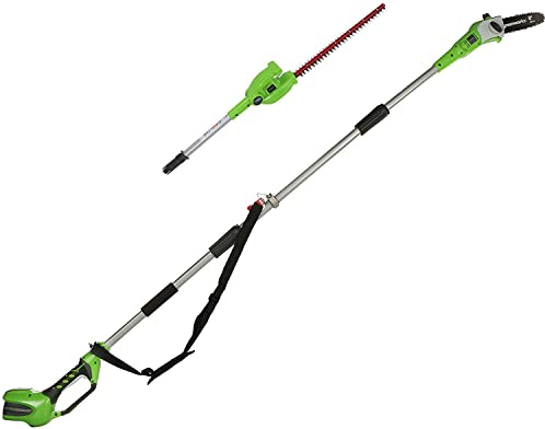 Greenworks 40V 8 Polesaw + Pole Hedge, Tool Only (Gen 1)