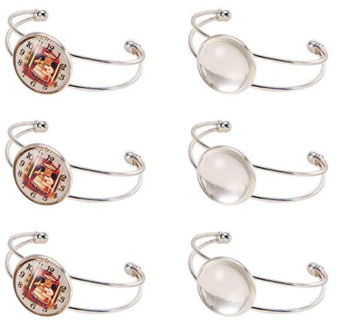 SUNNYCLUE DIY Cabochon Armband Making Kit
