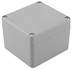 JINchao-Boîte de dérivation Industrie IP66 Boîte de jonction en aluminium moulé étanche, pour projet électronique, boîtier de boîtier extérieur dispositif de protection ( Color : 80x75x60mm(LxWxH) )