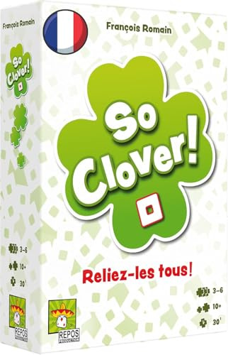 Asmodee - So Clover! Jeu d Association d'Idées - Jeu de Réflexion - 30 Min