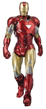 Marvel Infinity Saga: Iron Man Mark 6 DLX Actionfigur