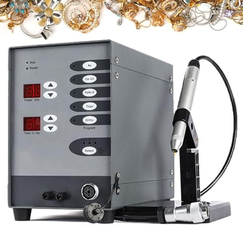 ExoticaBlend Schweißgerät, automatische Punktschweißmaschine, Puls-Argon-Lichtbogen-Punktschweißgerät für DIY-Schmuckreparatur, Gold-Hardware-Schweißen