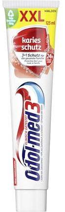 Zahncreme - Odol-med3 Kariesschutz, Zahnpasta 3in1 Schutz, stärkt den Zahnschmelz, hilft das Zahnfleisch zu schützen*, erfrischt den Atem, 125ml