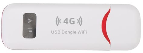4G LTE USB Wi Fi Modem, Router Hotspot Portatile da Viaggio con Slot per Schede SIM, 150Mbps Ad Alta velocità, Supporto 10 Utenti, Dispositivi Internet Mobili per L'Europa Asia