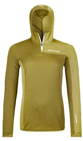Ortovox Unisex Fleece Light Grid Zn Hoody W Sweatshirt (1er Pack)